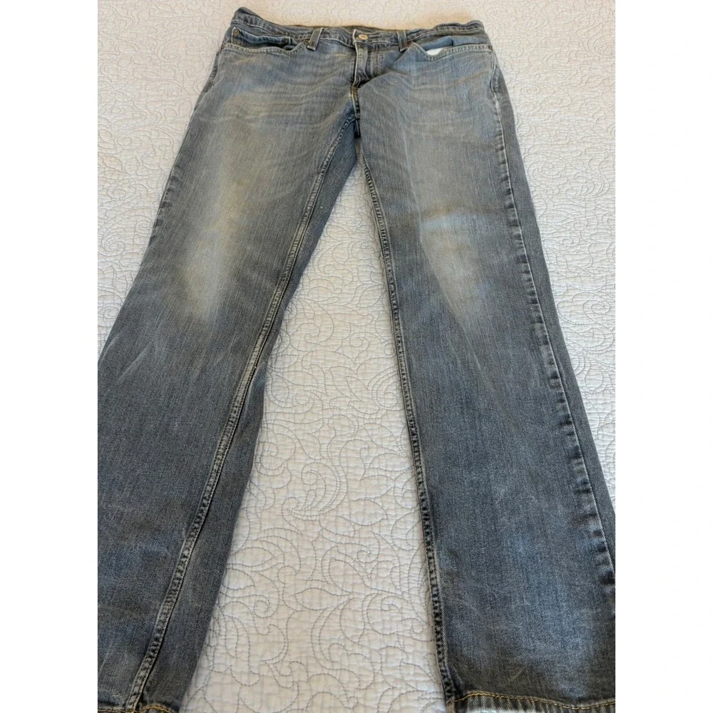 Levis 511 Slim Fit Jeans Mens 34x34 (32) Blue Medium Wash Denim Pants